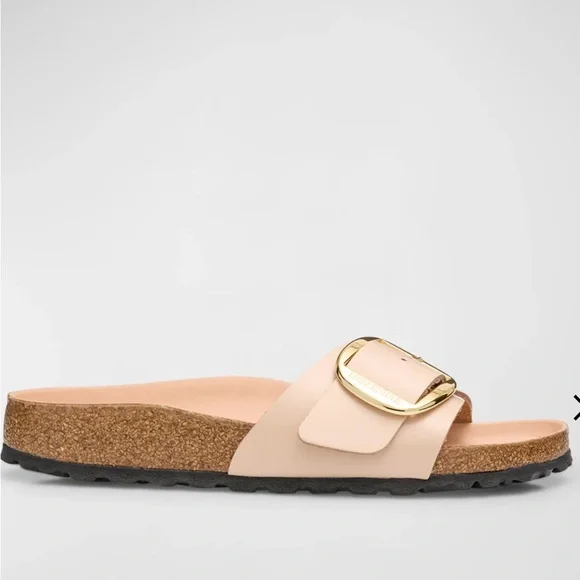 NEW Madrid leather buckle easy sandals - Picture 12 of 13
